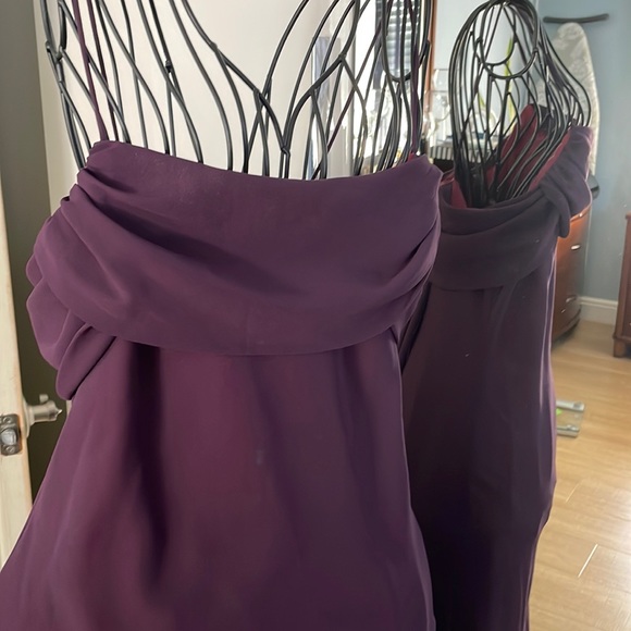 Plum Dress Worn 